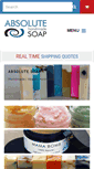 Mobile Screenshot of absolutesoap.com